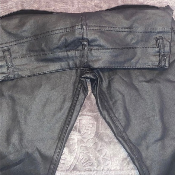 Black Wax Jeans - Picture 2 of 3